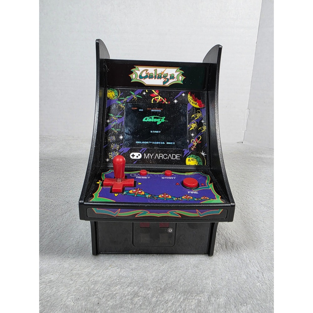 My Arcade Galaga Micro Player Retro Arcade Cabinet 6.75 Inch DGUNL-3222